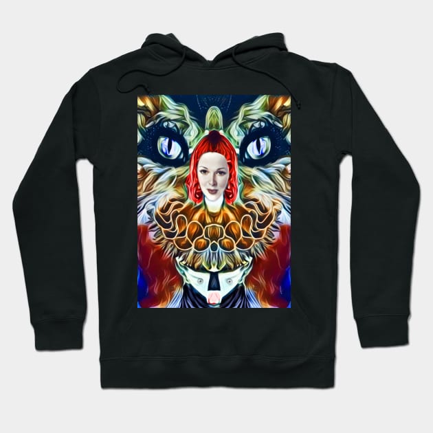 Ophelia the phoenix Hoodie by Lord Amleth